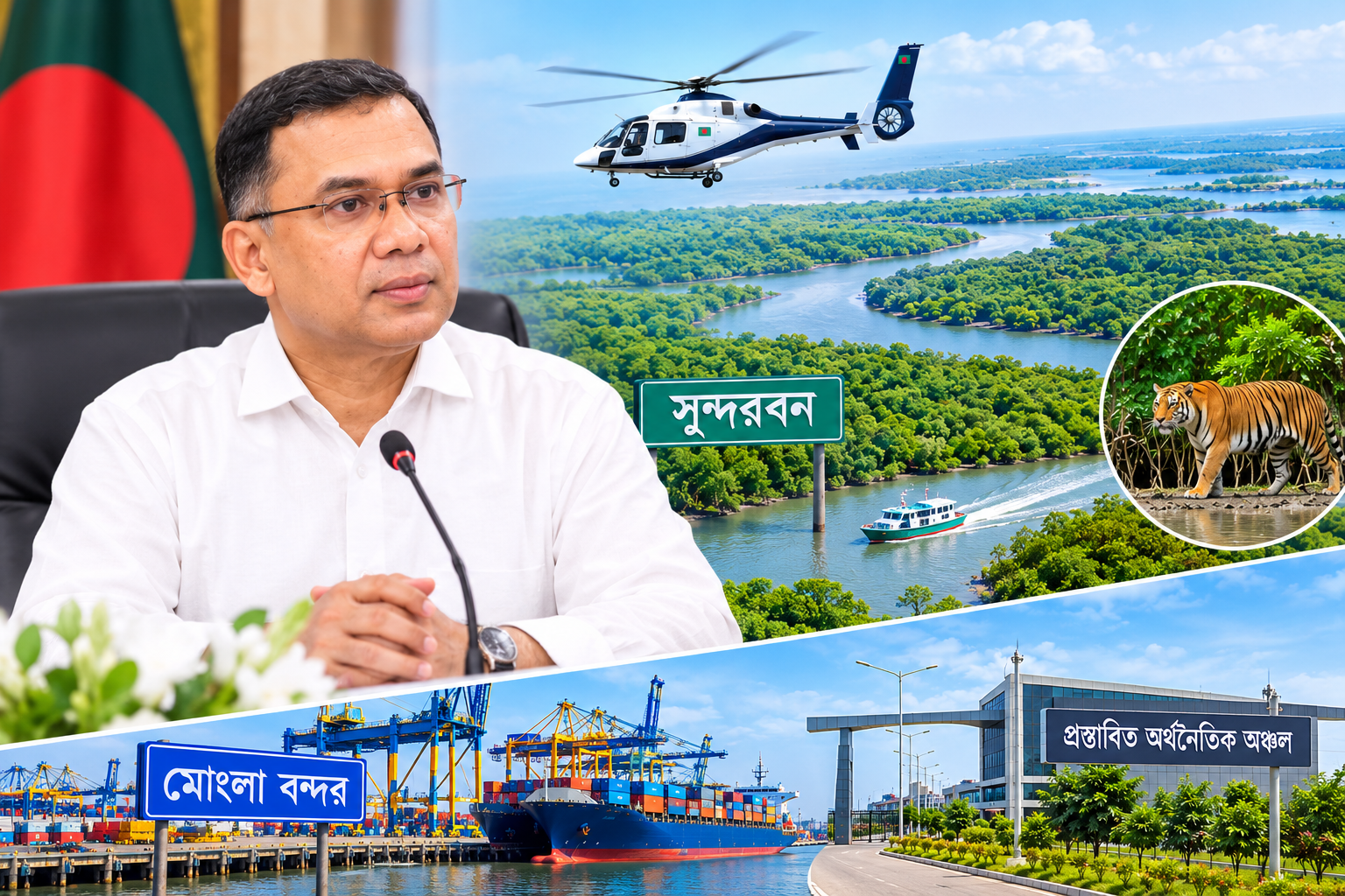 সুন্দরবন, খুলনা ও মোংলা সফরে আসছেন প্রধানমন্ত্রী